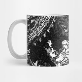 The Dragon Behind the Door Mug